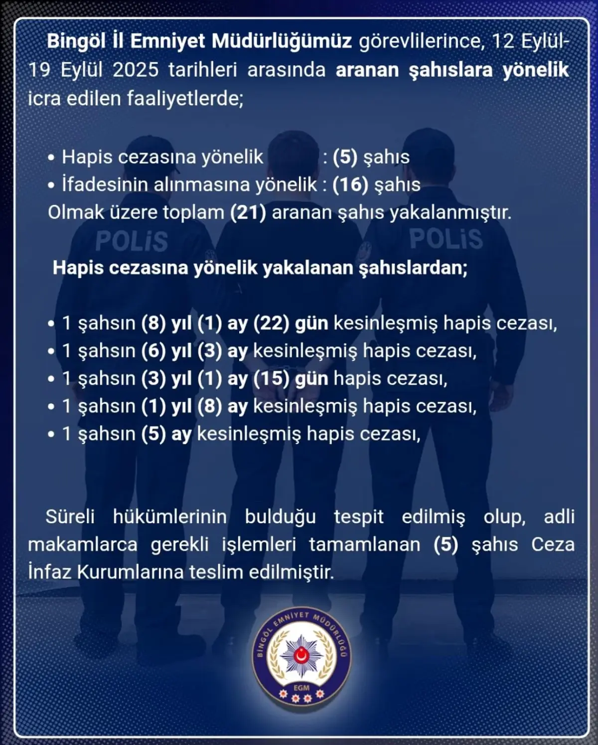 bingolde 21 supheli yakalandi zv19hD98