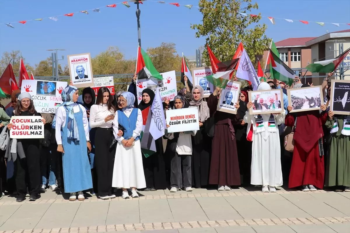 vanda akademisyenler ve ogrenciler filistine destek icin yurudu qPkYiEge