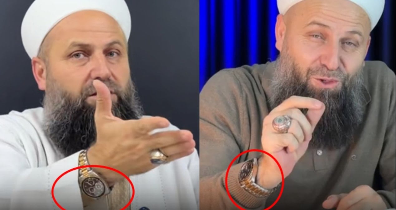 İslamcı Fenomenin 3 Milyonluk Lüks Saati Gündem Oldu