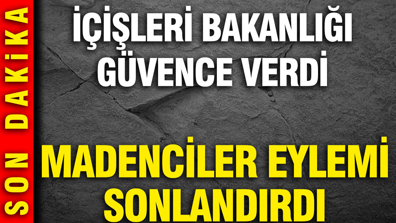 Madencilerin Direnişi Son Buldu: İçişleri Bakanlığı İşçi Ücretlerini Güvence Altına Aldı