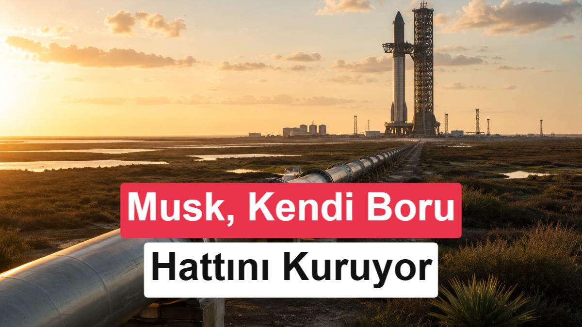 SpaceX kendisine özel doğal gaz boru hattı kuracak: Starpipe