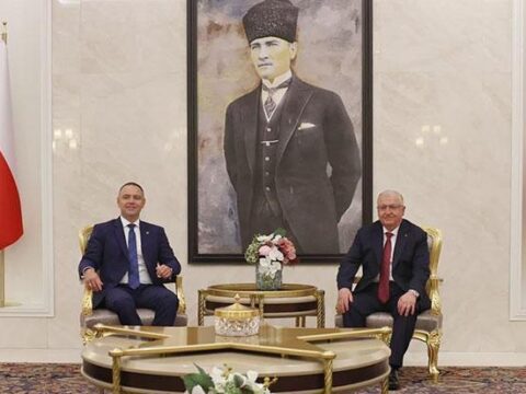 Polonya Cumhurbaşkanı Nawrocki Ankara’ya geldi